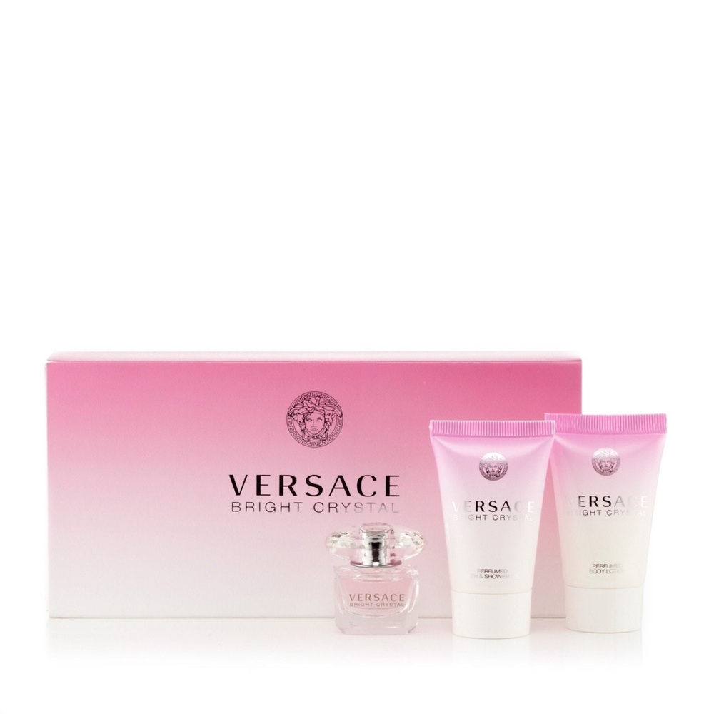 Versace Bright Crystal Pink and White gift Set